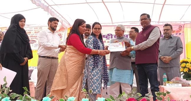 Honored for promoting women empowerment