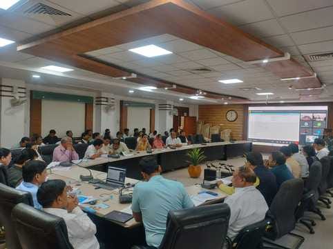 Discussion was held regarding the project included in the Dewas MLA meeting regarding the metropolitan region