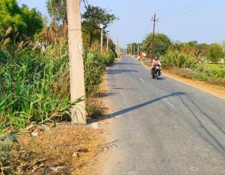 Obstacles in construction...pillars are also becoming the cause of accidents