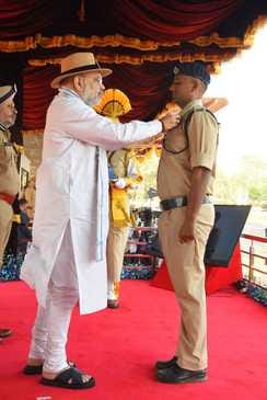 Ankit increased the honor, got the Police Gallantry Medal