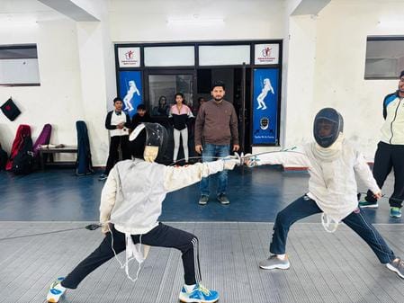 jammu, sports, fancing team