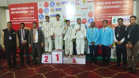 Divyang Sudama won the National Judo Championship