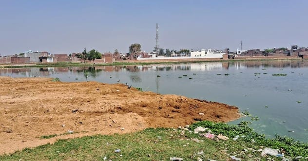The real reason behind overflow in Narau pond is the occupation of guthain