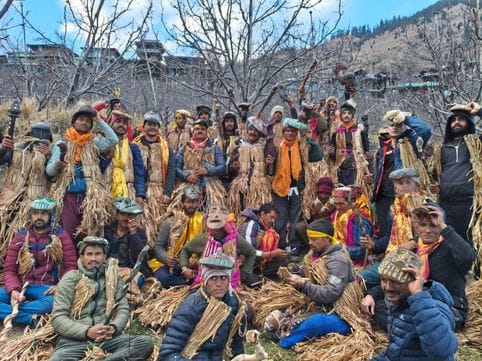 Fagli festival was formally concluded with Shikha Pujan