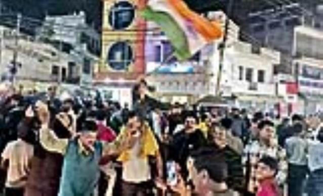 Peoples of Kathua Celebrate Indian Cricket Team Victory in Champions Trophy