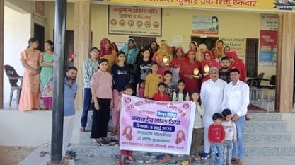 Jaitpur Sheikhpur Panchayat honored women