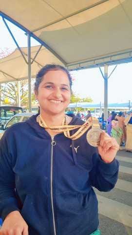 Rachna Yadav won silver medal in hammer throw event