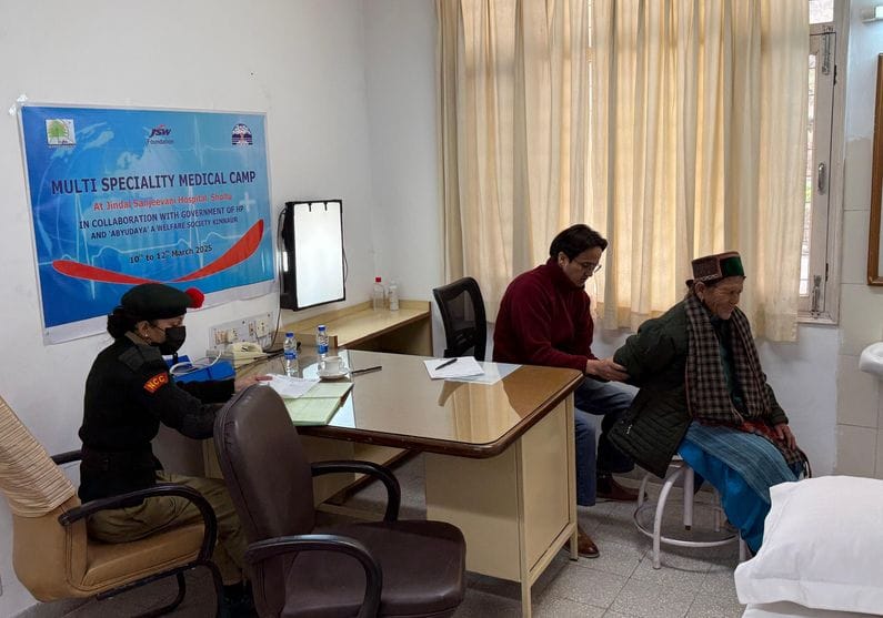 Multi-specialty health camp started in Sholtu