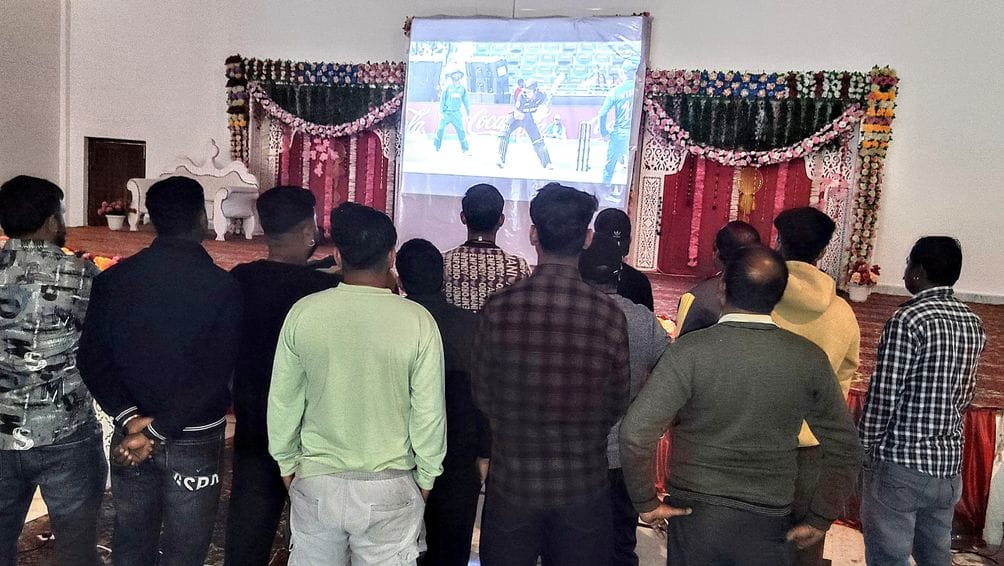 ICC Champions Trophy final: Live telecast of India-New Zealand match on big screen