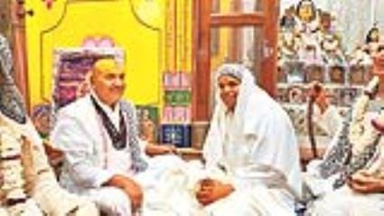 Priya Sharan Das became the new Mahant of Rangeeli Kunj Ashram Vrindavan
