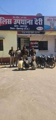 पुलिस अभिरक्षा में आरोपी
