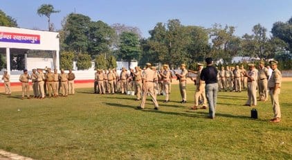 The district was divided into seven zones and 22 sectors, riot drill was conducted