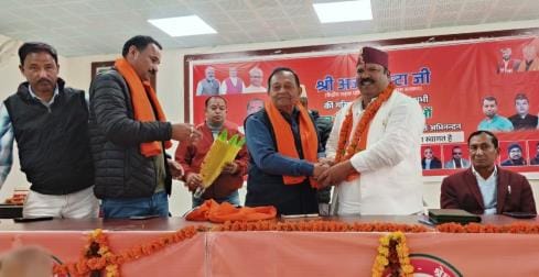 Girish Joshi again got the command of BJP district president