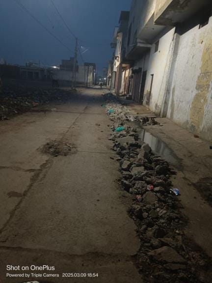 Road will be repaired in Hansi Mandi