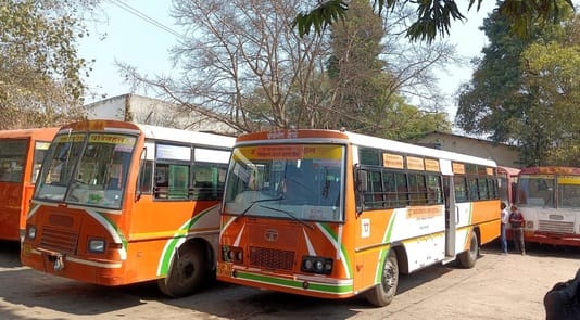 There are no roadways buses on many routes, passengers will be stranded on Holi