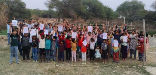 The children said, Sushma Madam, please save us and take us away from the cremation ground