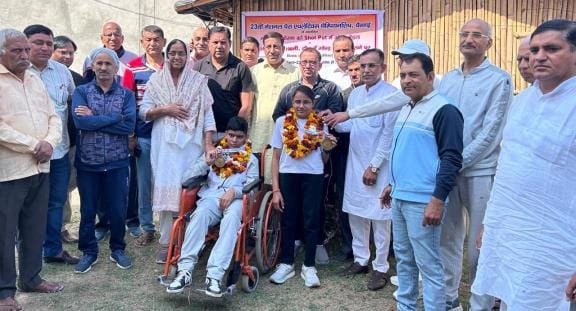 Gold medal winners were honored