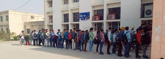 213 students got selected in the job fair