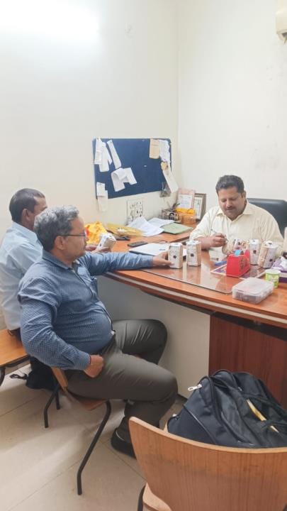 Raid on Indian sweets, samples of dates, moong dal, laddu and gujiya were taken