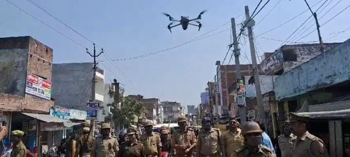 Holi processions and Friday prayers will be monitored from ground to sky