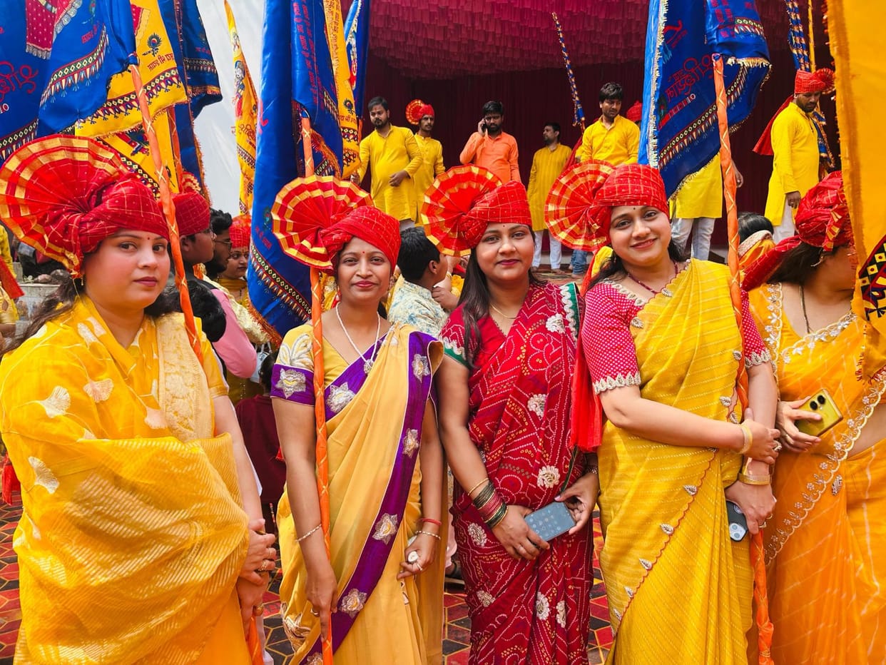 Nishan Yatra of Khatu Shyam taken out in Babhanan