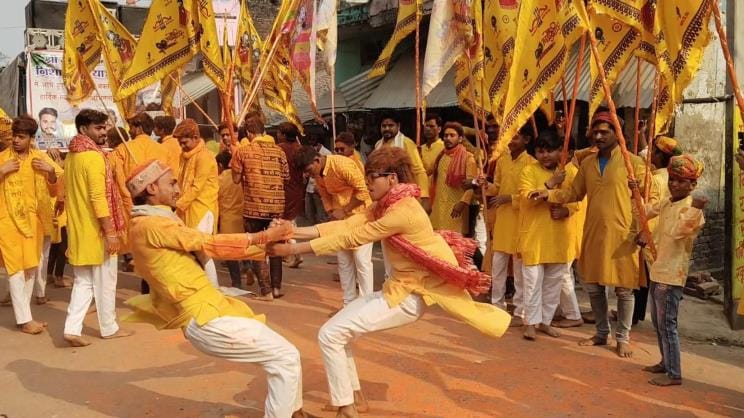 Khatu Shyam's Nishan Yatra started with great pomp