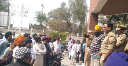 Bajrang Dal district president arrested, challan filed on suspicion of disturbing peace
