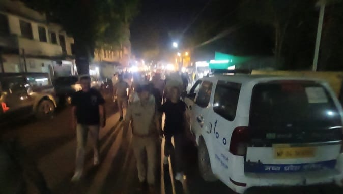 हुड़दंग करने वाले नौ आरोपी गिरफ्तार।