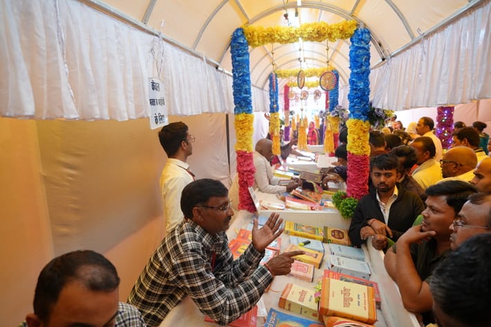 2100 people took free naam diksha