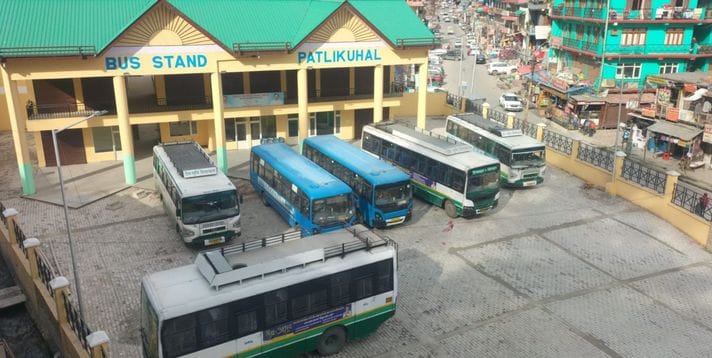 Bus stand shops and parking auction