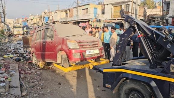 Car Impound By Traffic Police