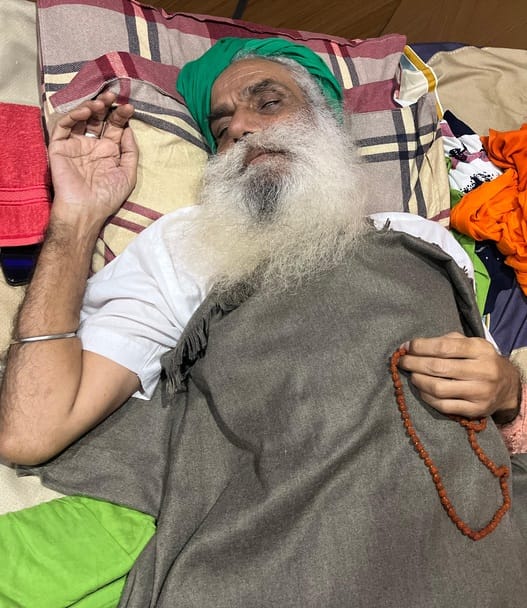 Farmer leader Dallewal's hunger strike continues on 107th day