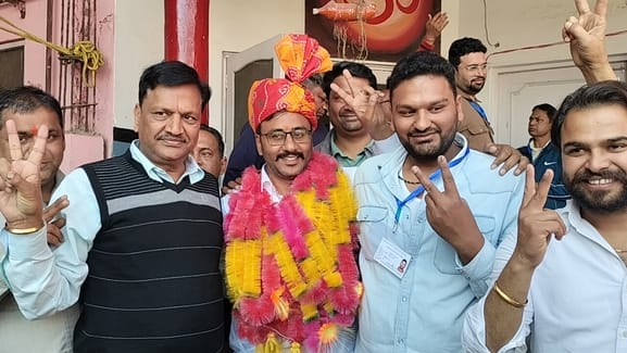BJP's rebel Rajat Malik crowned as Nagar Palika president