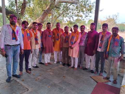 Holi festival was celebrated with joy and enthusiasm