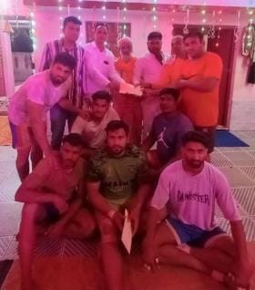 Sagwan won the final in the Kabaddi competition