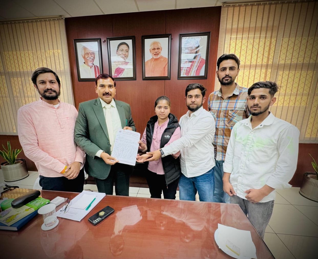 A memorandum was submitted to the Vice Chancellor regarding the tampering of examination results in the examination branch