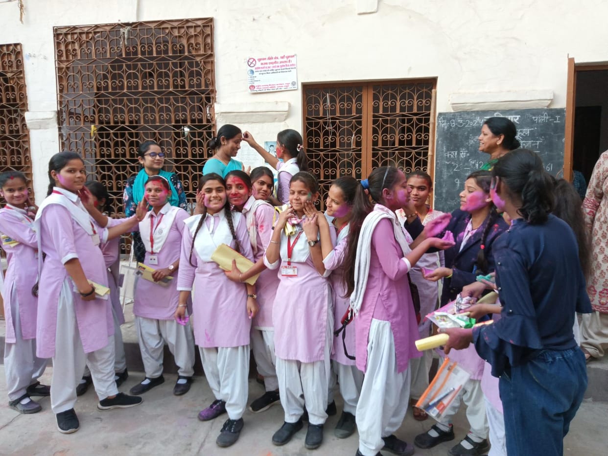 Exams are over, now we can play Holi peacefully