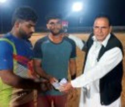 Dhanana was first and Gaddi Khedi was second in the circle kabaddi competition