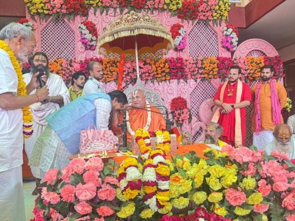 I will visit Bihariji only after the construction of Shri Krishna's temple: Rambhadracharya
