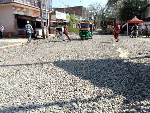 The days of Ramlila Marg connecting two highways are brightThe days of Ramlila Marg connecting two highways are bright