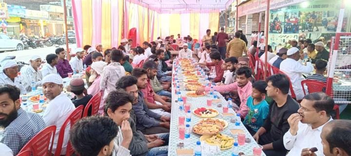 Prayers for peace were offered during Roza Iftar
