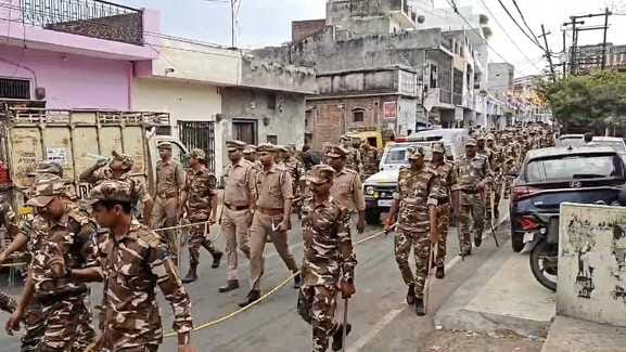 Today Bade Laat sahab's procession will be taken out under the protection of RAF