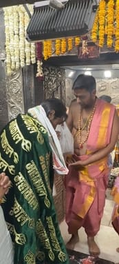 Film actor Arjun Rampal reached the court of Baba Mahakal