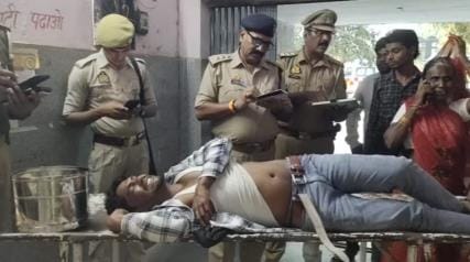 Bike riders shot a farmer due to enmity