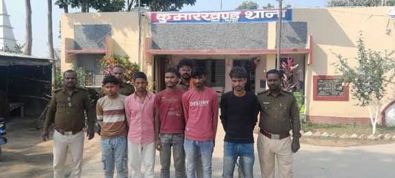 पुलिस गिरफ्त में सभी आरोपी