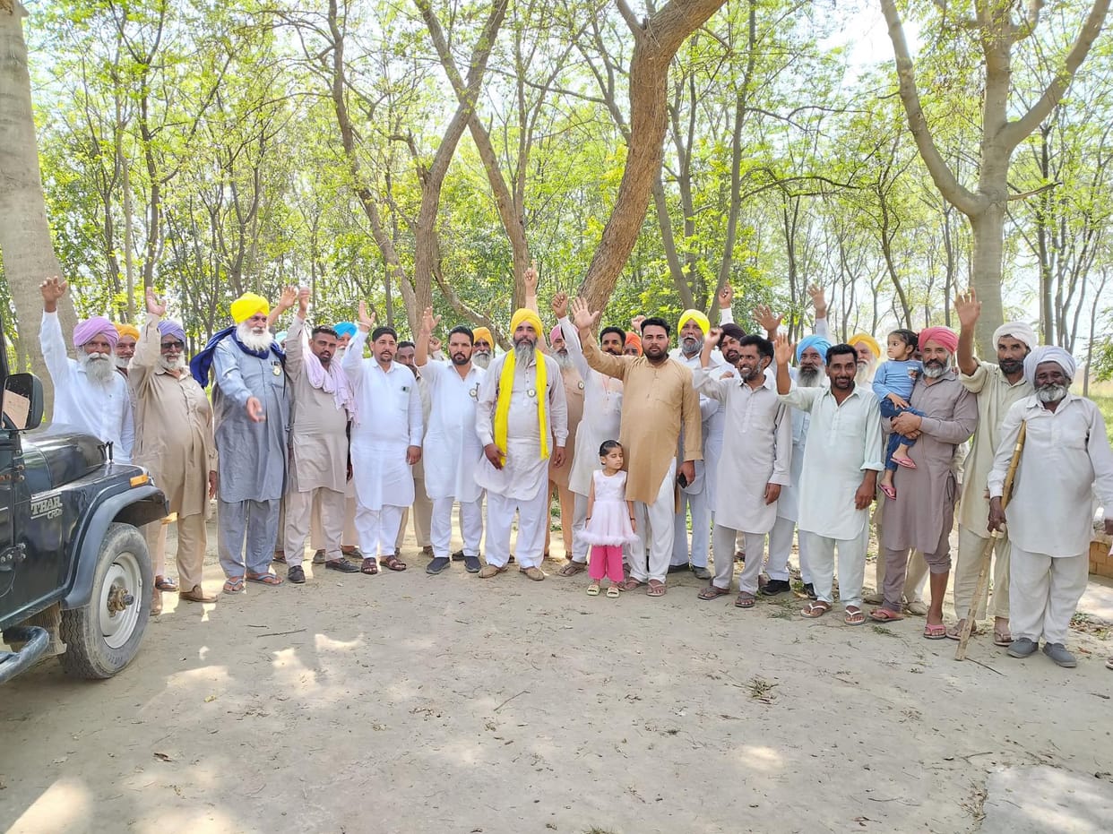Haryana Kisan Manch's Dharna, Demonstration on 17th March