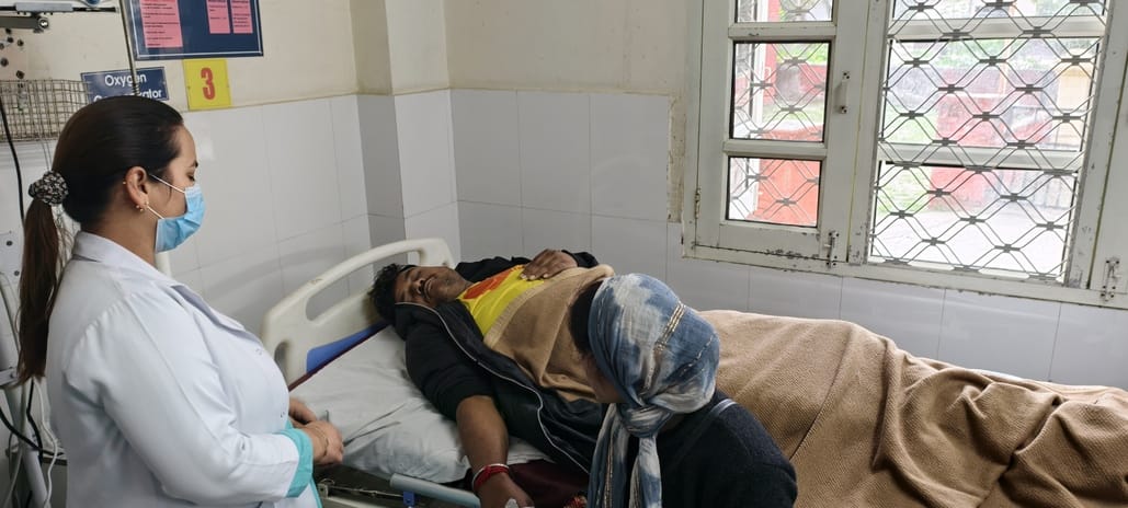 20 devotees from Hyderabad fell ill due to food poisoning
