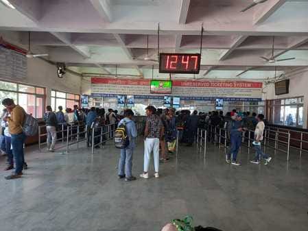 Record broken, 3.50 lakh passengers travelled from Cantt station in a week