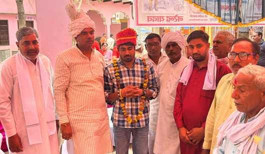 Mountaineer Narendra Yadav honored