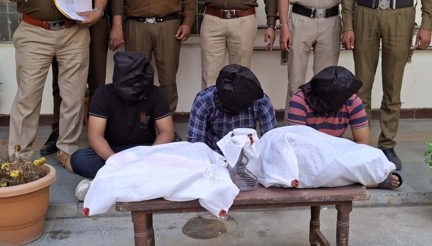 Bahadurgarh 22 lakh robbery case